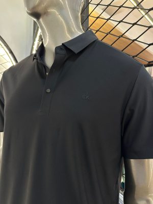 ck | polo em tecido tecnolÓgico
