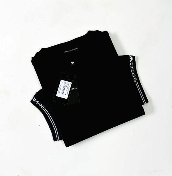 emporio armani | camiseta faixa lateral emporio armani | camiseta faixa lateral