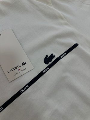 lacoste | camiseta faixa minimalista